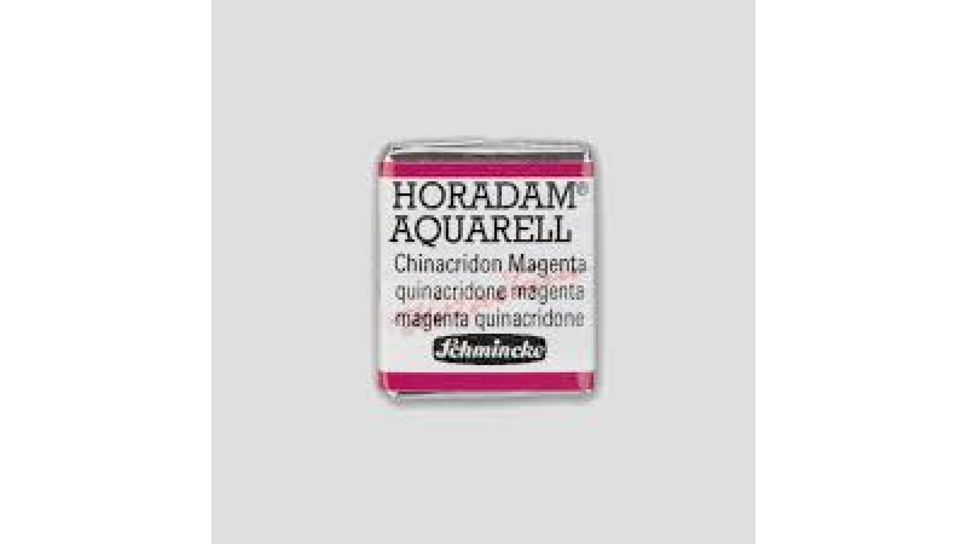 Watercolour paint Schmincke Horadam Aquarell quinacridone magenta 369