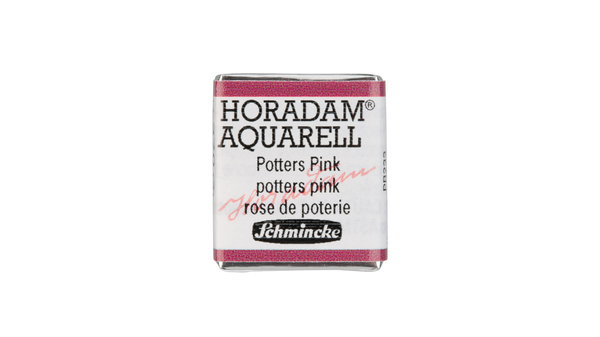 Watercolour paint Schmincke Horadam Aquarell potters pink 370