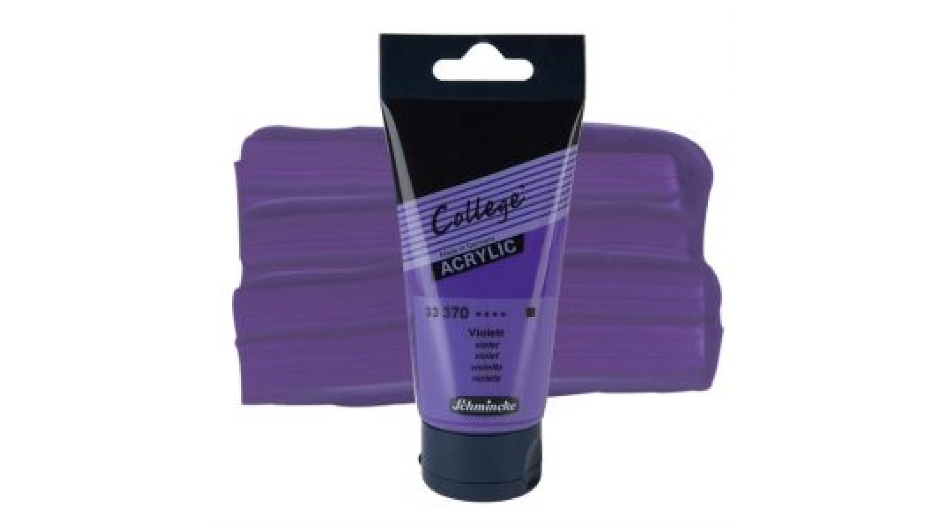 Farba akrylowa Schmincke College fioletowa 75 ml. 370