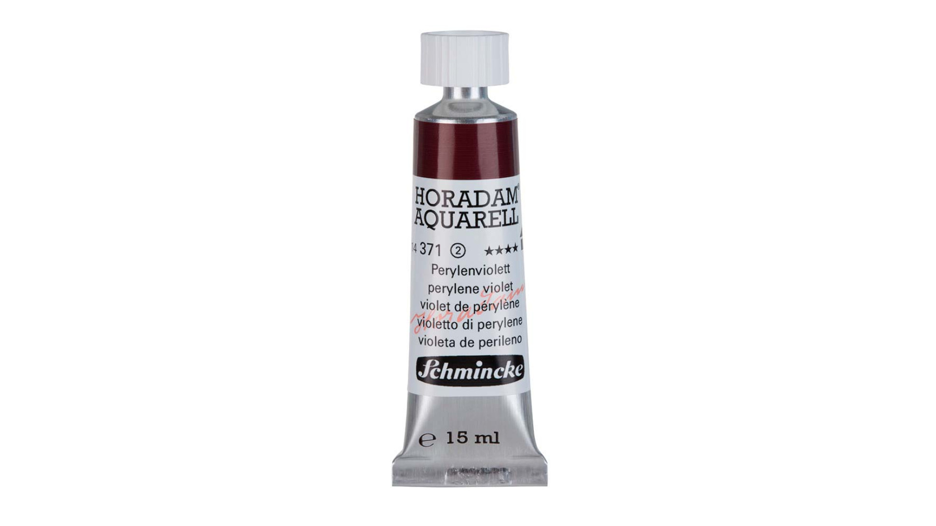 Watercolour paint Schmincke Horadam Aquarell perylene violet 15 ml. 371