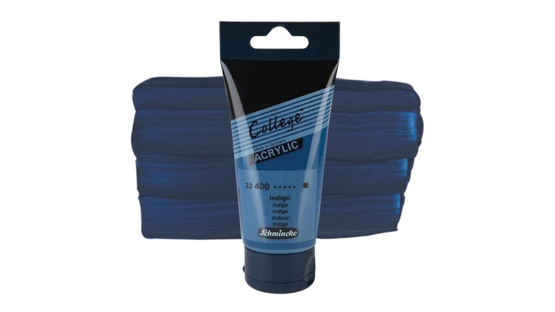 Farba akrylowa Schmincke College indigo 75 ml. 400