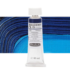 Oil paint Schmincke Akademie phthalo blue 60 ml. 408