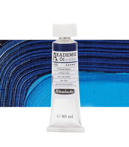 Farba olejna Schmincke Akademie ftalowa niebieska 60 ml. 408