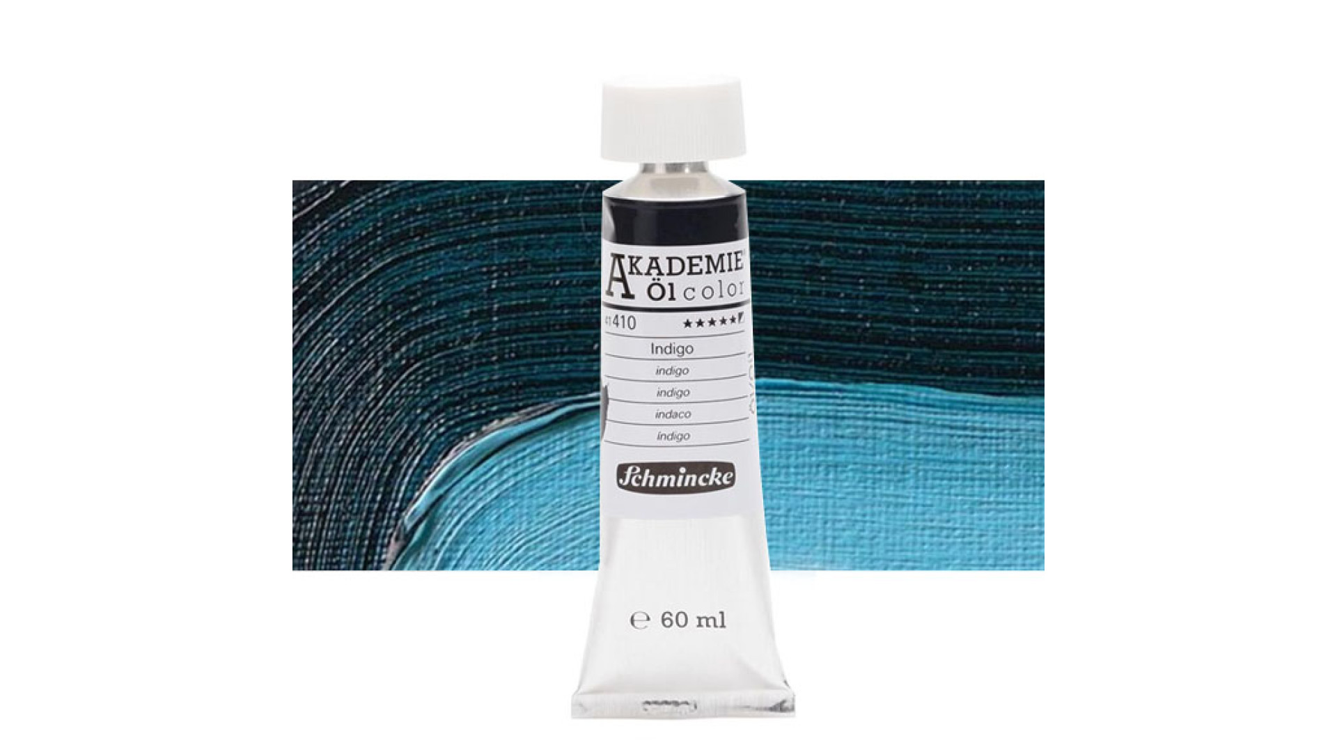 Oil paint Schmincke Akademie indigo 60 ml. 410