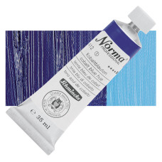 Farba olejna Schmincke Norma Professional o odcieniu kobaltowego niebieskiego. 35 ml. 412