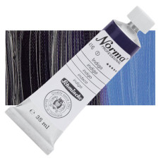 Farba olejna Schmincke Norma Professional w odcieniu indygo. 35 ml. 416