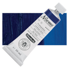 Farba olejna Schmincke Norma Professional w odcieniu ftalowej niebieskiej. 35 ml. 420