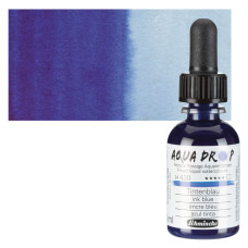 Watercolour paint Schmincke Aqua drop ink blue 30 ml. 430