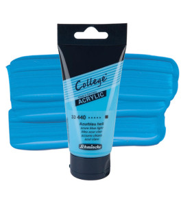 Farba akrylowa Schmincke College błękitny jasny 75 ml. 440