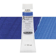 Farba akrylowa Schmincke Akademie ftalowa niebieska 60 ml. 448