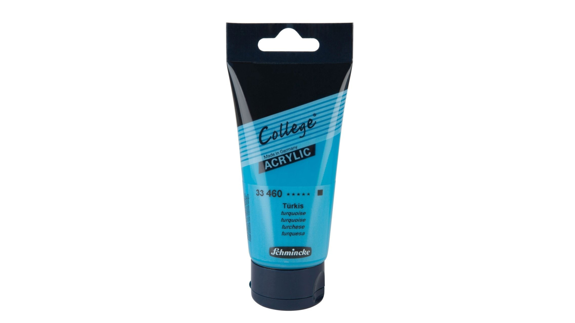 Farba akrylowa Schmincke College turkusowa 75 ml. 460