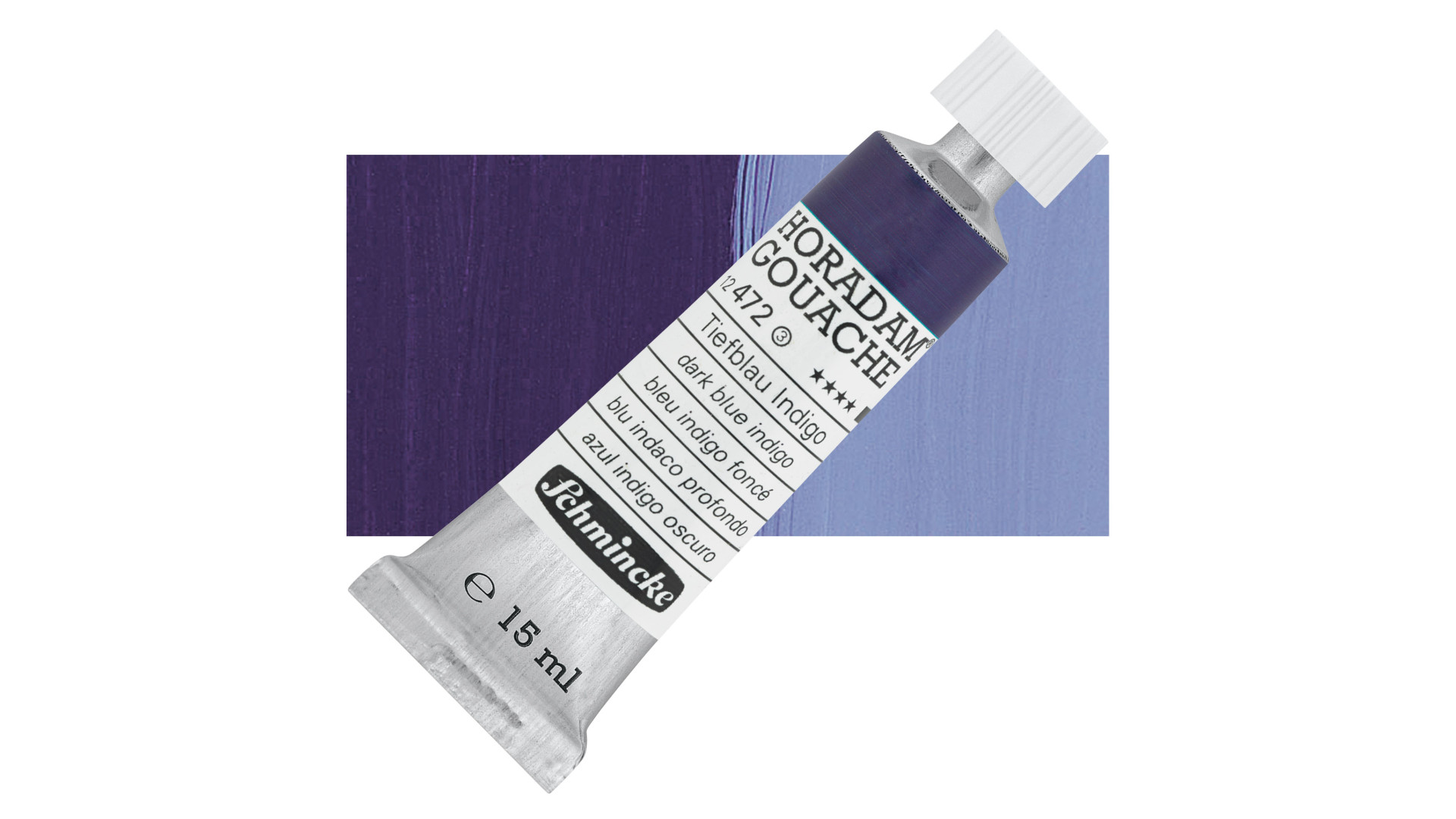 Gouache Schmincke Horadam dark blue indigo 15 ml. 472