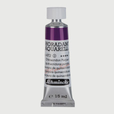 Watercolour paint Schmincke Horadam Aquarell quinacridone purple 15 ml. 472