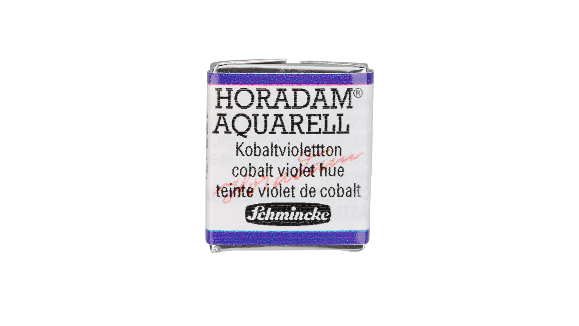 Watercolour paint Schmincke Horadam Aquarell cobalt violet hue 473