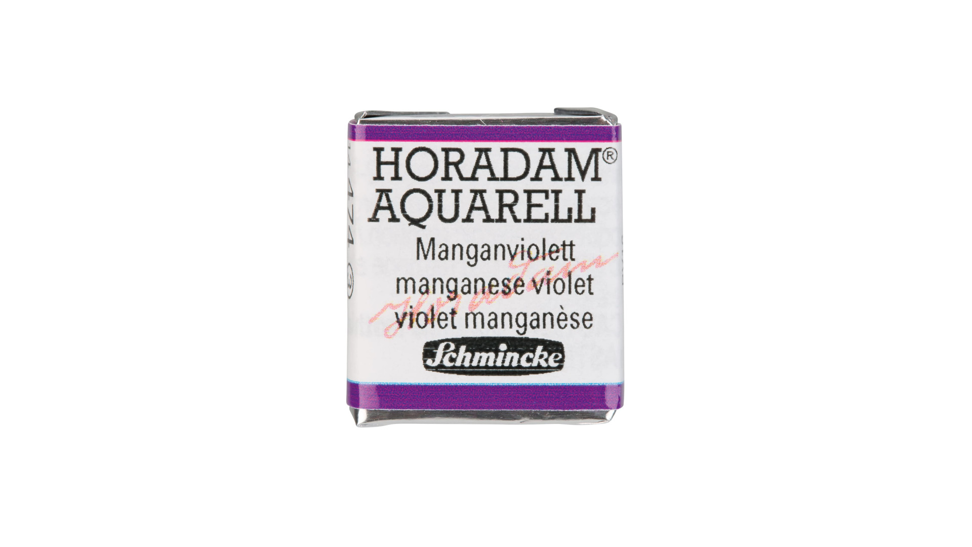 Watercolour paint Schmincke Horadam Aquarell manganese violet 474