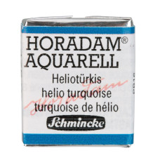 Watercolour paint Schmincke Horadam Aquarell helio turquoise 475