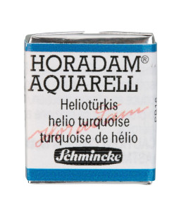 Watercolour paint Schmincke Horadam Aquarell helio turquoise 475