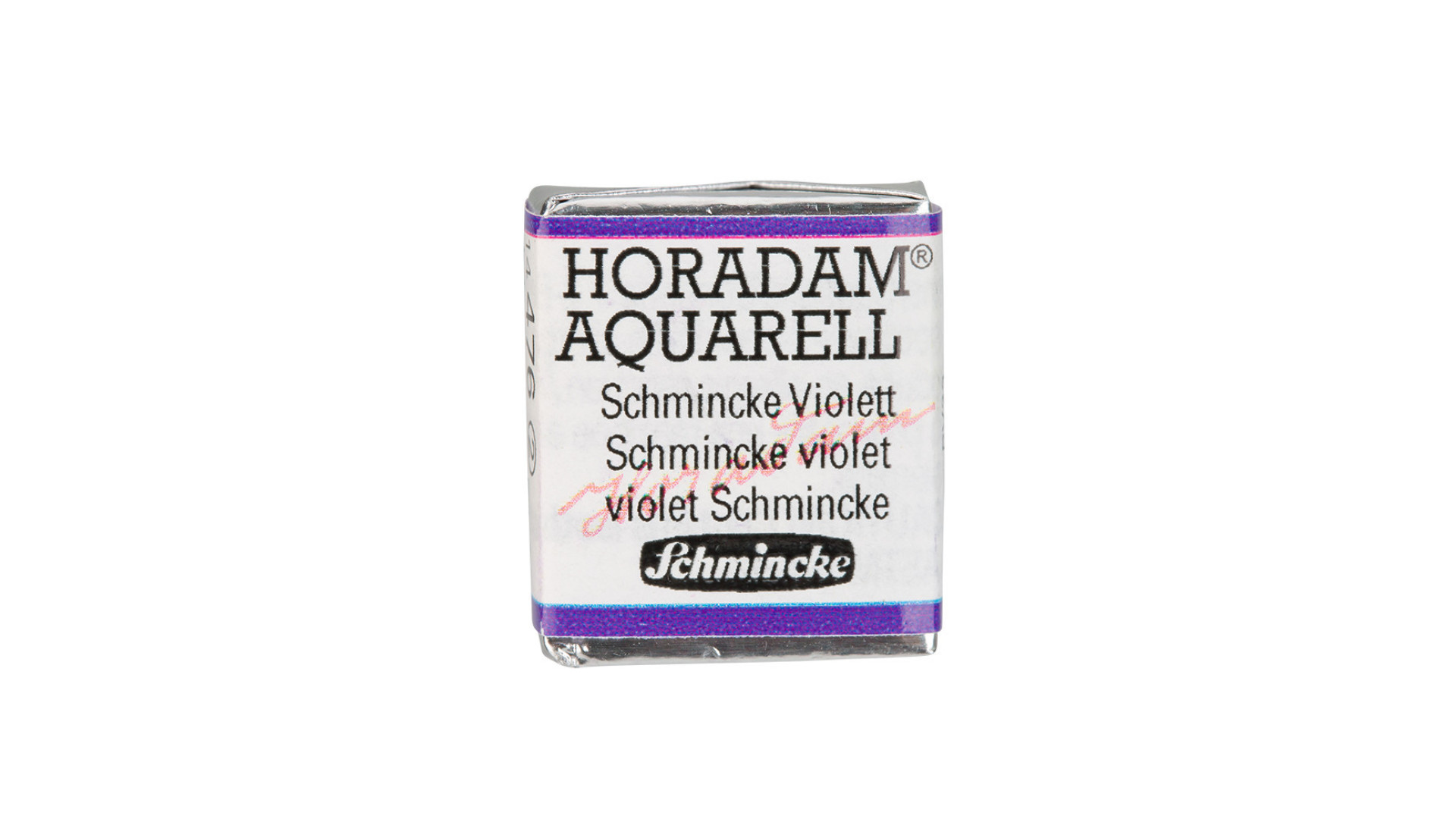 Watercolour paint Schmincke Horadam Aquarell Schmincke violet 476