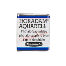 Watercolour paint Schmincke Horadam Aquarell phthalo sapphire blue 477