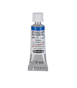 Watercolour paint Schmincke Horadam Aquarell mountain blue 5 ml. 480