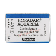 Watercolour paint Schmincke Horadam Aquarell cerulean blue hue 481