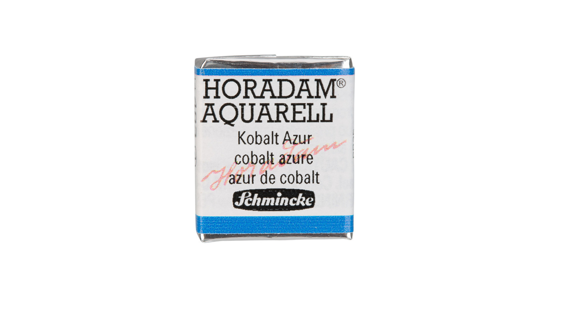 Watercolour paint Schmincke Horadam Aquarell cobalt azure 483