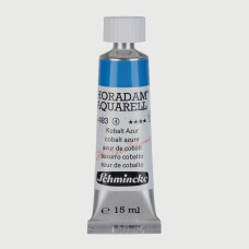 Watercolour paint Schmincke Horadam Aquarell cobalt azure 15 ml. 483