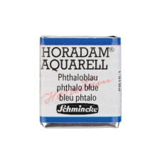 Watercolour paint Schmincke Horadam Aquarell phthalo blue 484