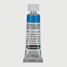 Watercolour paint Schmincke Horadam Aquarell cobalt blue light 15 ml. 487