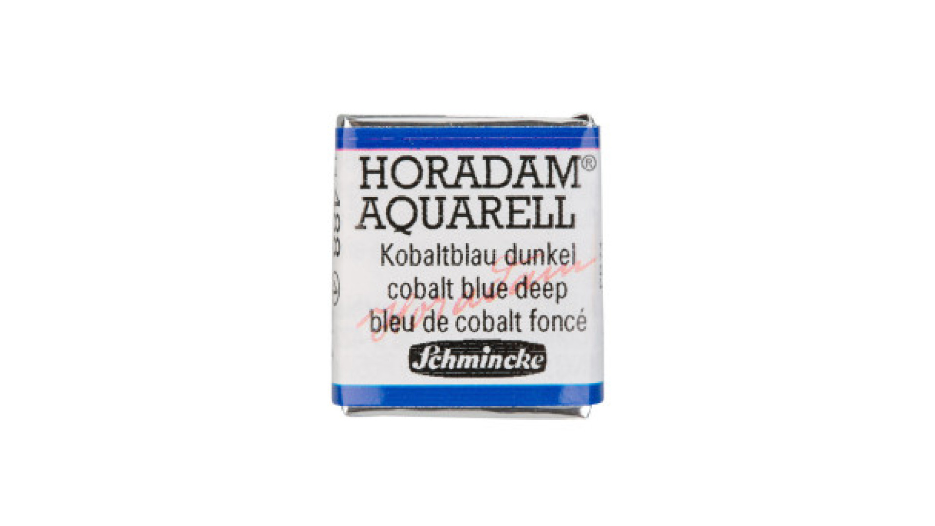 Watercolour paint Schmincke Horadam Aquarell cobalt blue deep 488