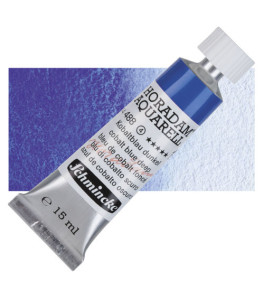 Watercolour paint Schmincke Horadam Aquarell cobalt blue deep 15 ml. 488
