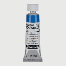 Watercolour paint Schmincke Horadam Aquarell Prussian blue 15 ml. 492