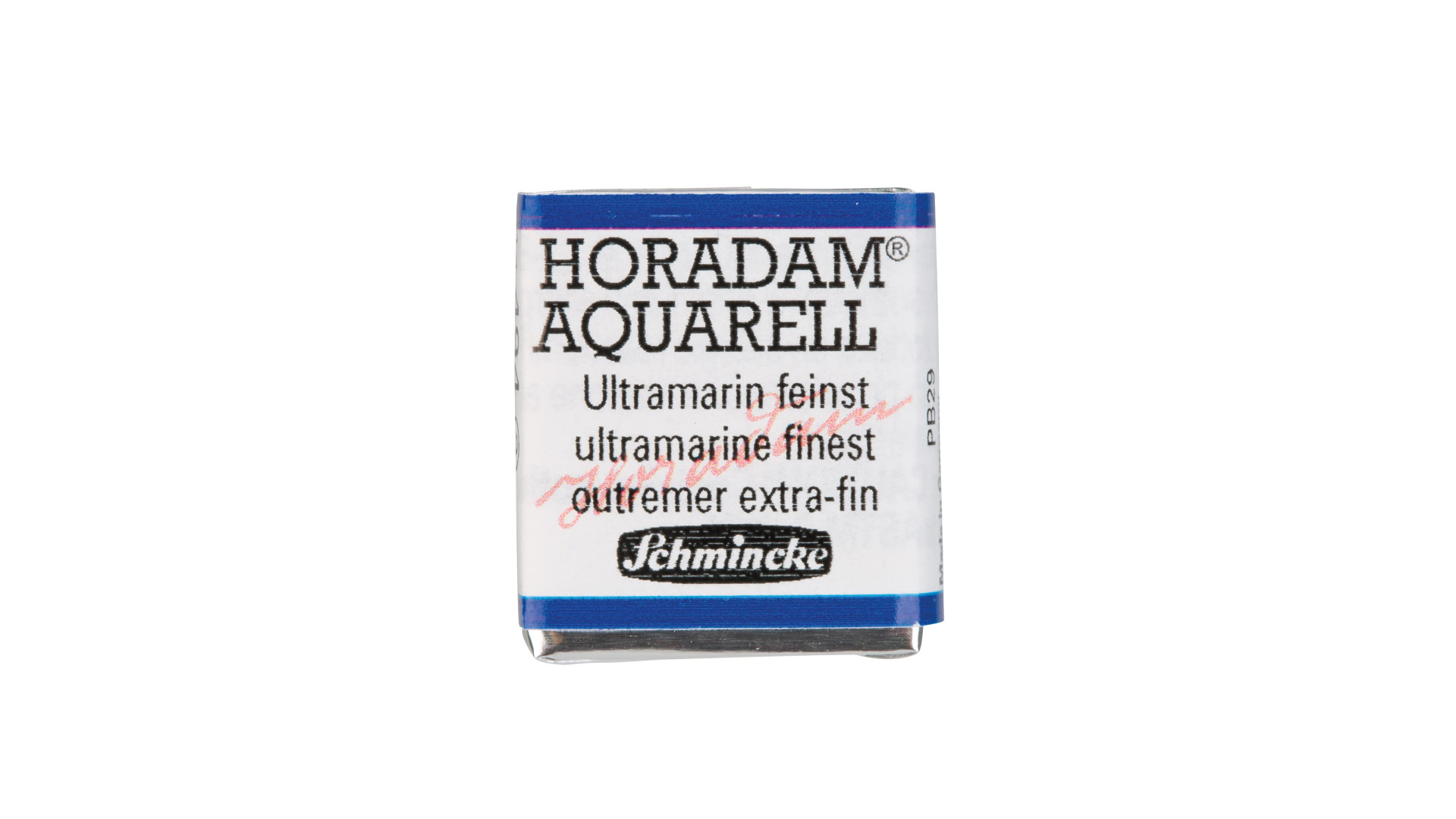 Watercolour paint Schmincke Horadam Aquarell ultramarine finest 494