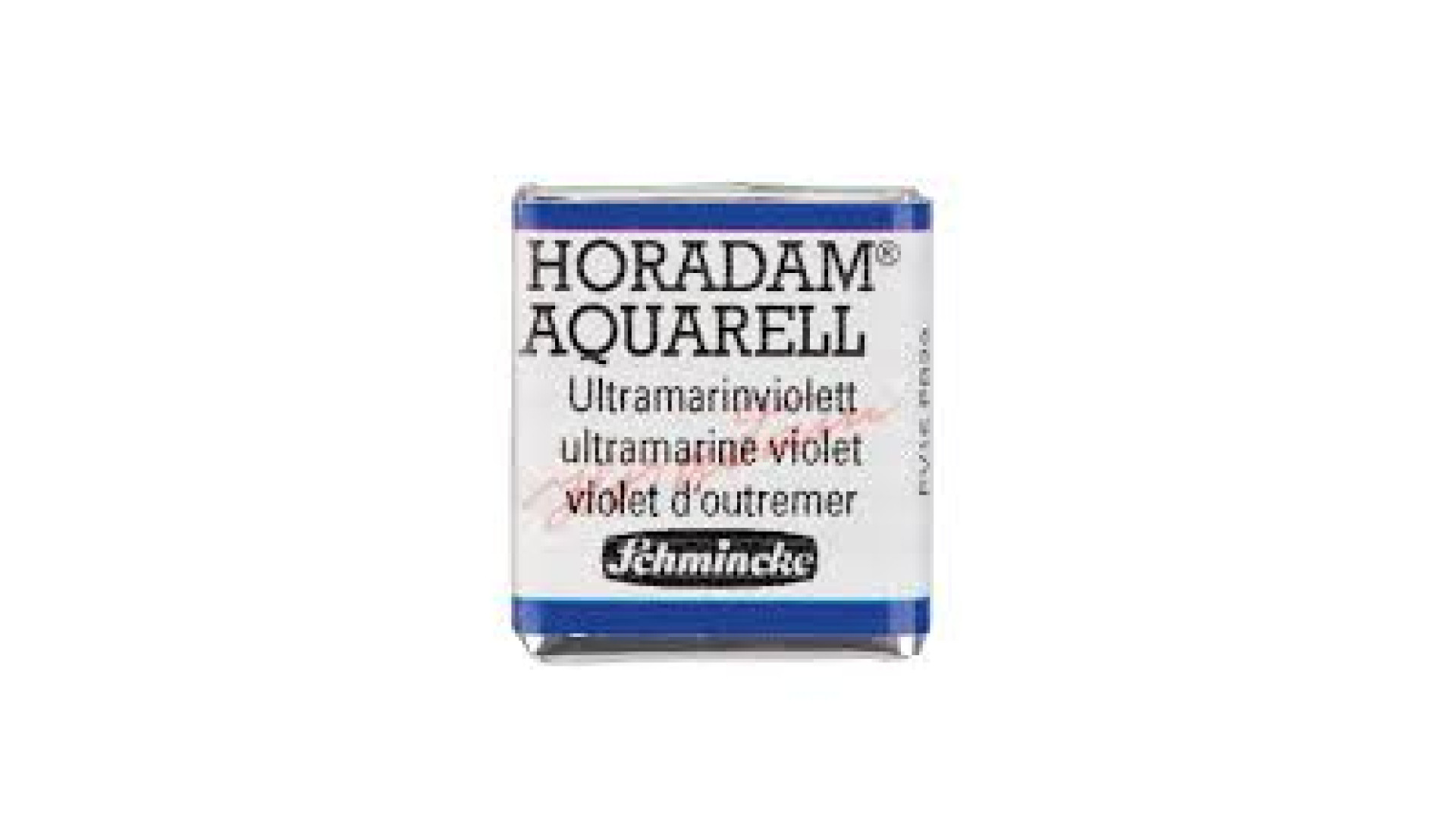 Watercolour paint Schmincke Horadam Aquarell ultramarine violet 495