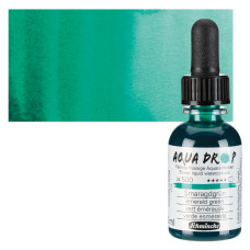 Watercolour paint Schmincke Aqua drop emerald green 30 ml. 500