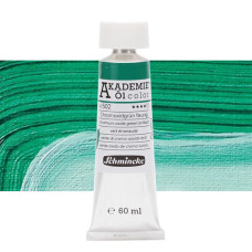 Oil paint Schmincke Akademie chromium oxide green brilliant 60 ml. 502