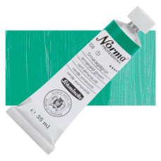 Oil paint Schmincke Norma Professional emerald green hue. 35 ml. 504