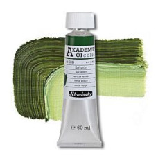 Oil paint Schmincke Akademie sap green 60 ml. 506