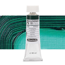 Oil paint Schmincke Akademie phthalo green 60 ml. 508