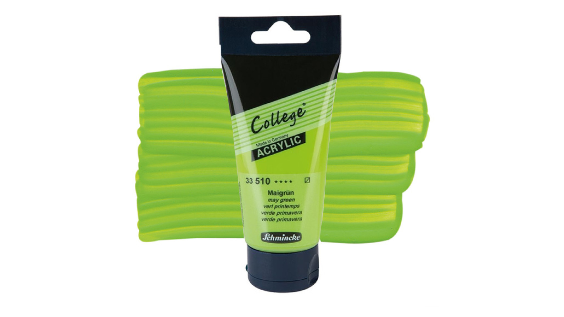 Farba akrylowa Schmincke College może zielona 75 ml. 510