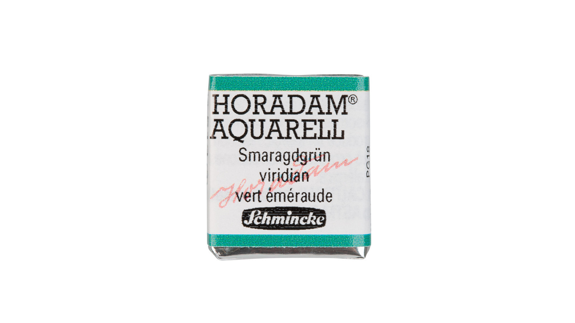 Watercolour paint Schmincke Horadam Aquarell viridian 513