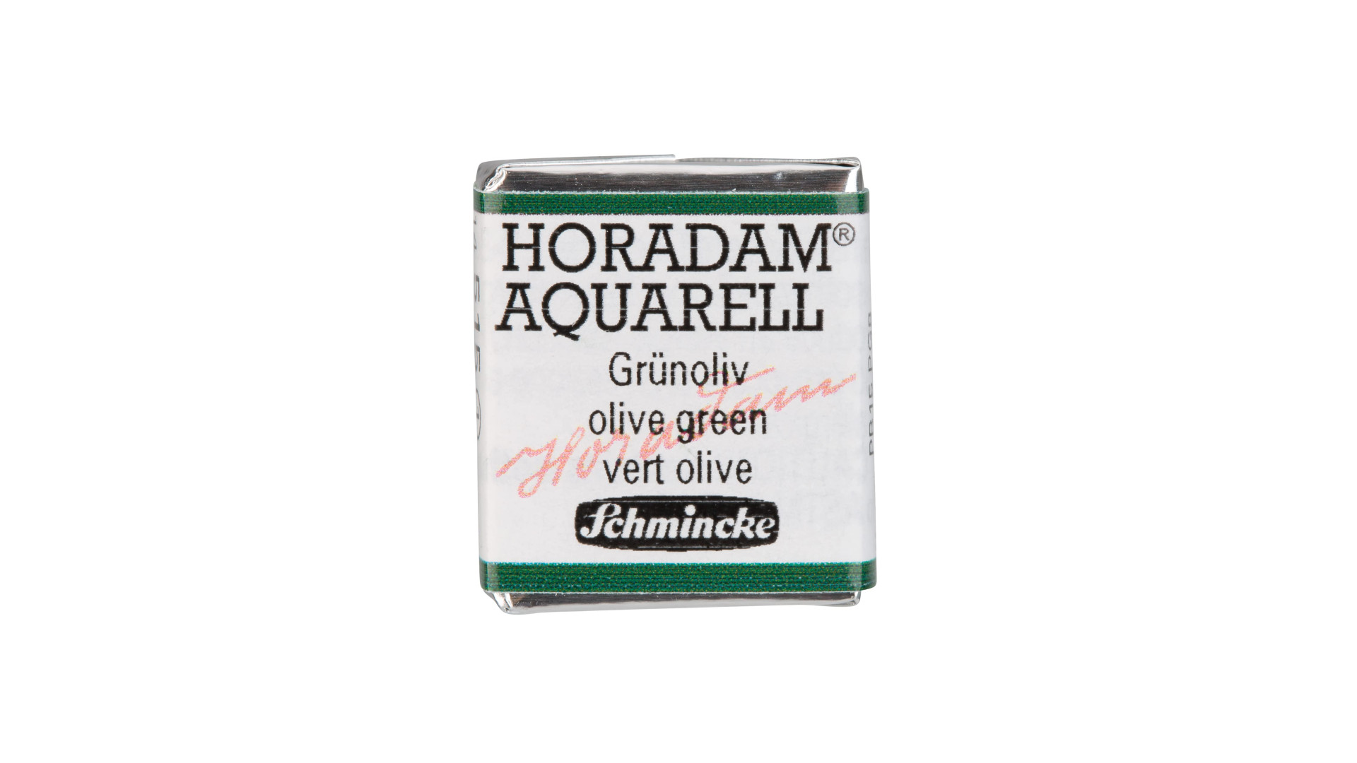 Watercolour paint Schmincke Horadam Aquarell olive green 515