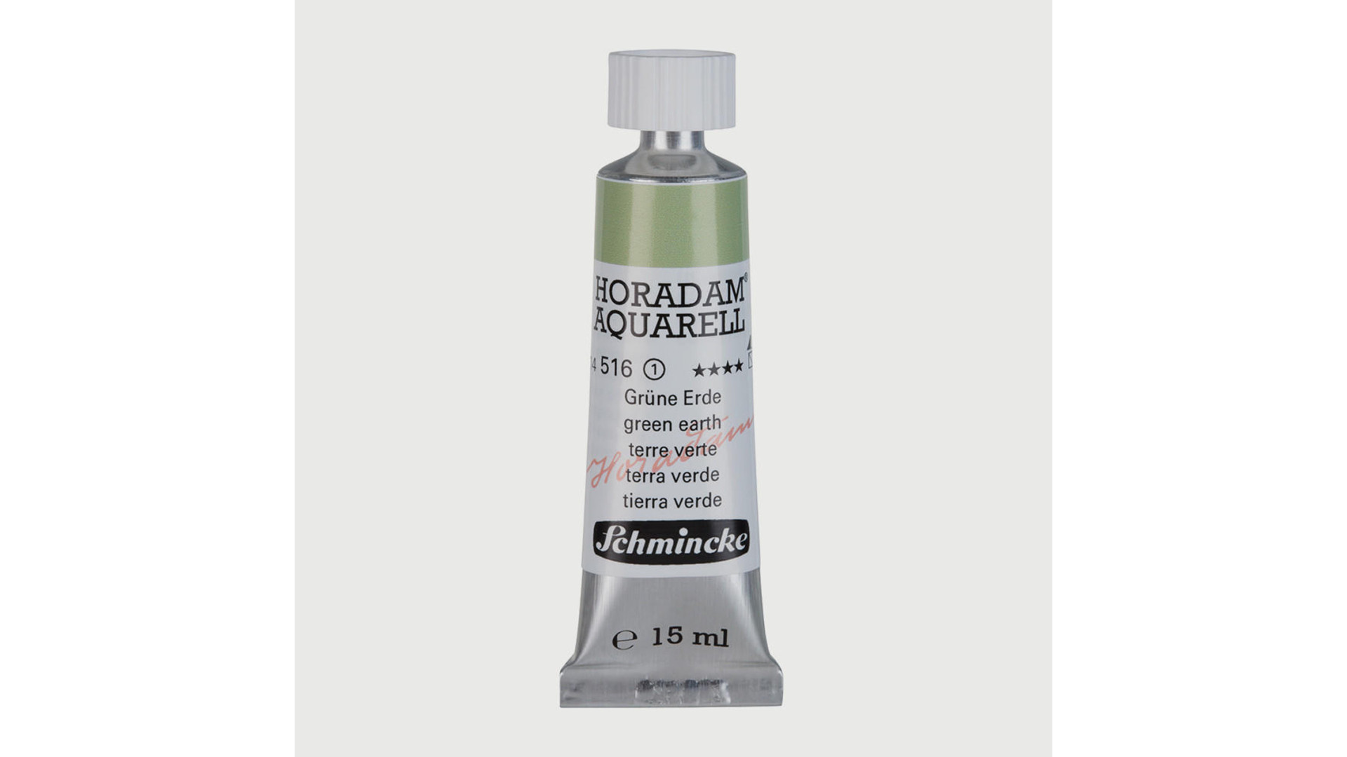 Farba akwarelowa Schmincke Horadam Aquarell ziemia zielona 15 ml. 516