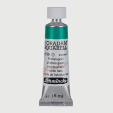 Watercolour paint Schmincke Horadam Aquarell phthalo green 15 ml. 519