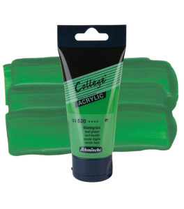 Acrylic paint Schmincke College leaf green 75 ml. 520