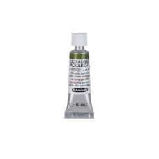 Watercolour paint Schmincke Horadam Aquarell olive green yellowish 5 ml. 525