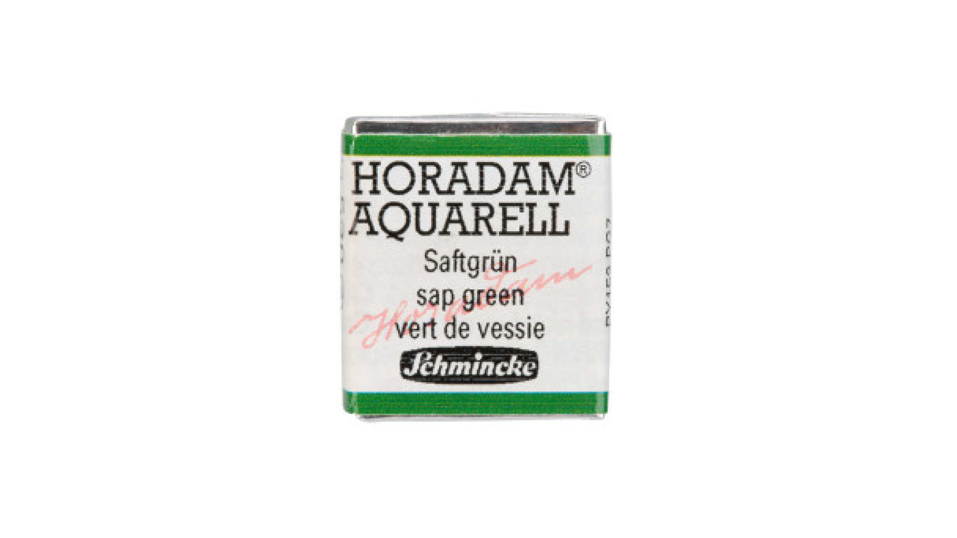 Watercolour paint Schmincke Horadam Aquarell sap green 530