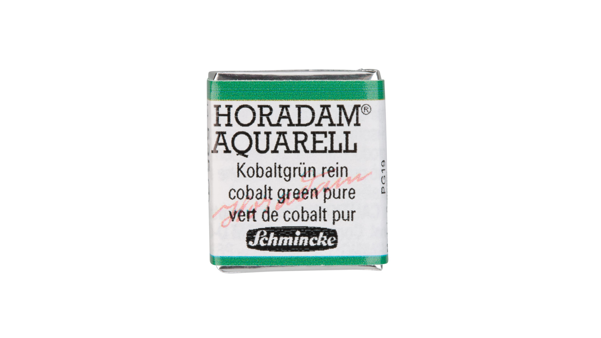 Watercolour paint Schmincke Horadam Aquarell cobalt green pure 535