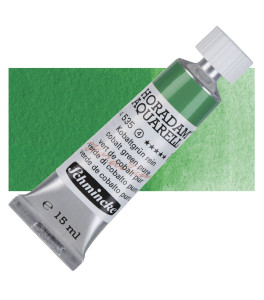 Watercolour paint Schmincke Horadam Aquarell cobalt green pure 15 ml. 535