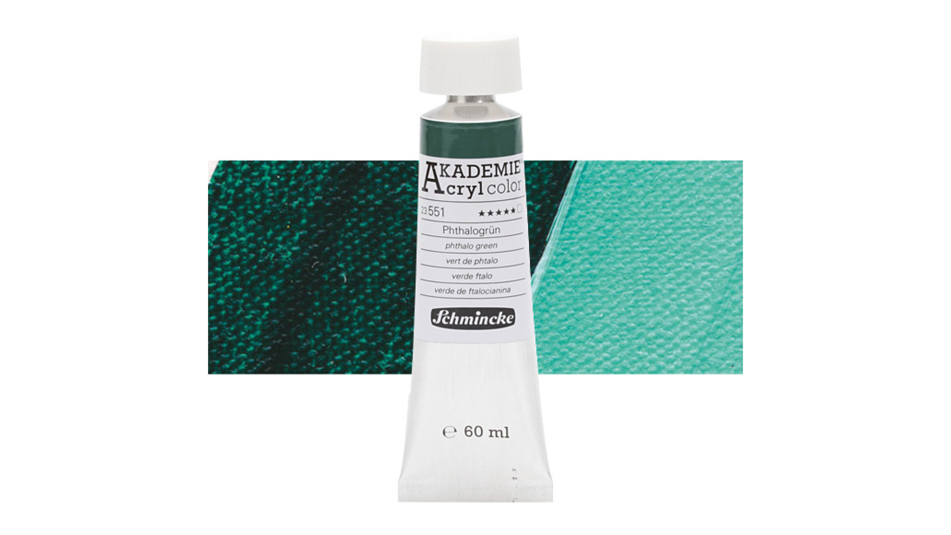 Farba akrylowa Schmincke Akademie ftalowa zieleń 60 ml. 551